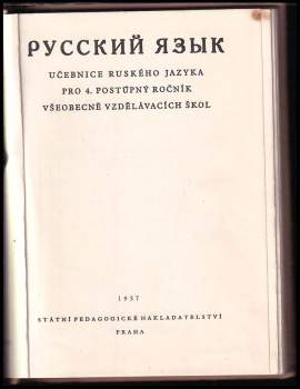 Marie Novotná: Russkij jazyk