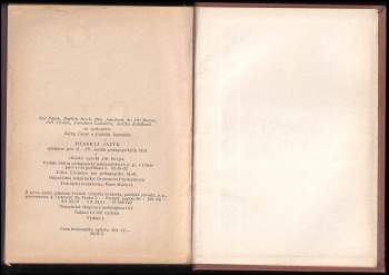 Russkij jazyk pro 2.-4. ročník pedagogických škol pro vzdělání učitelů národních škol a pro 2.-3. ročník pedagogických škol pro vzdělání učitelek mateřských škol