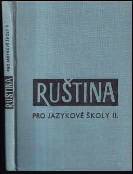 Ruština pro jazykové školy