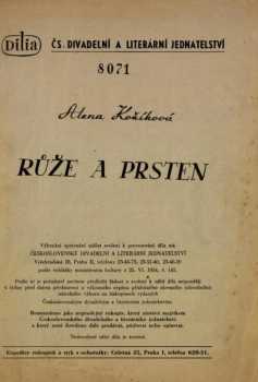 Růže a prsten