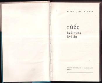 Bohumil Jaša: Růže