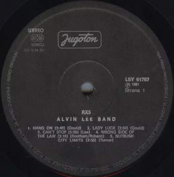 Alvin Lee: RX5