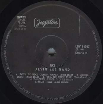 Alvin Lee: RX5
