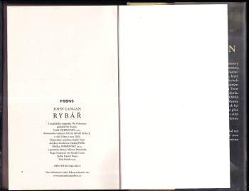 John Langan: Rybář