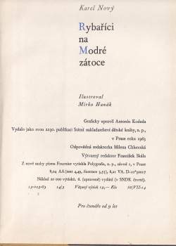 Karel Nový: Rybaříci na Modré zátoce