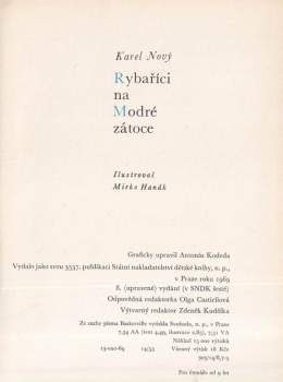 Karel Nový: Rybaříci na Modré zátoce