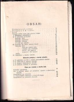 Václav Josef Štěpán: Rybnikářství a chov ryb