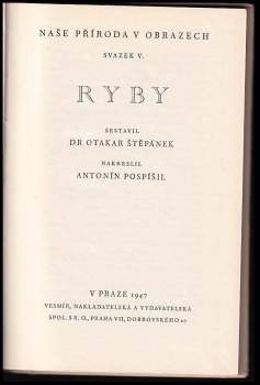 Antonín Pospíšil: Ryby