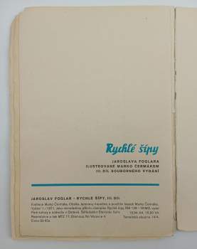 Jaroslav Foglar: Rychlé šípy Jaroslava Foglara