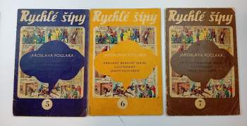 Rychlé šípy: Kreslený barevný seriál 1. - 7. díl KOMPLETNÍ