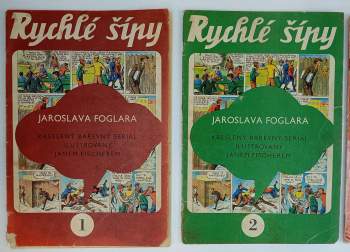 Rychlé šípy: Kreslený barevný seriál 1. - 7. díl KOMPLETNÍ