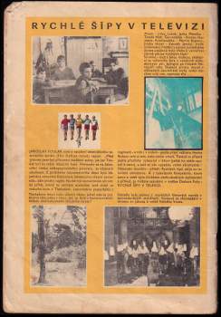 Jaroslav Foglar: Rychlé šípy - obrázkový časopis pro chlapce a děvčata - Ročník II., 1/8