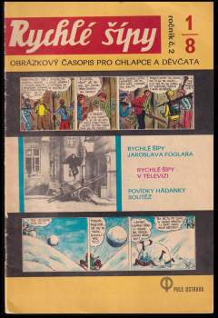 Rychlé šípy - obrázkový časopis pro chlapce a děvčata - Ročník II., 1/8
