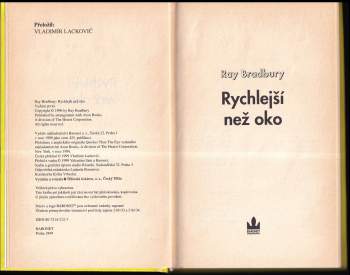 Ray Bradbury: Rychlejší než oko