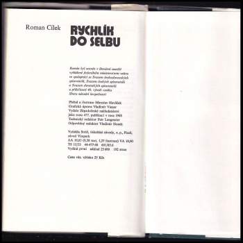 Roman Cílek: Rychlík do Selbu