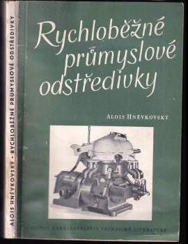 Rychloběžné průmyslové odstředivky