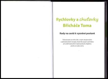 Tomáš Kosačík: Rychlovky a chuťovky Břicháče Toma