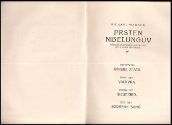 Richard Wagner: Rýnské zlato