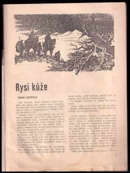 František C Kubernát: Rysí kůže