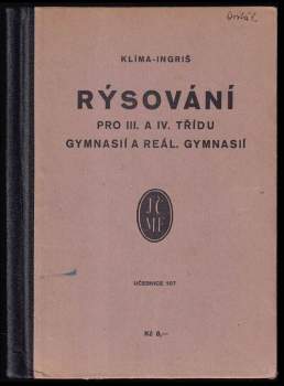 Rýsování pro III. a IV. tř. gymnasií a reál. gymnasií