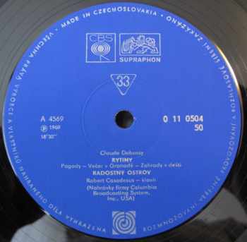 Claude Debussy: Rytiny - Radostný Ostrov - Dvě Arabesky - Obrazy