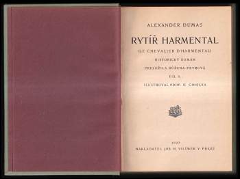 Alexandre Dumas: Rytíř Harmental