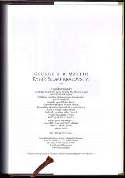 George R. R Martin: Rytíř Sedmi království