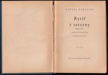 Rafael Sabatini: Rytíř z taverny