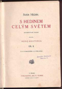 Sven Hedin: S Hedinem celým světem