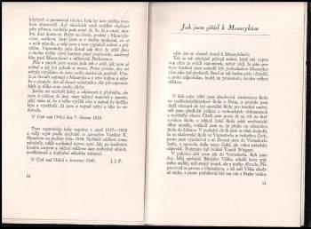 Josef Jaroslav Filipi: S Masarykovými