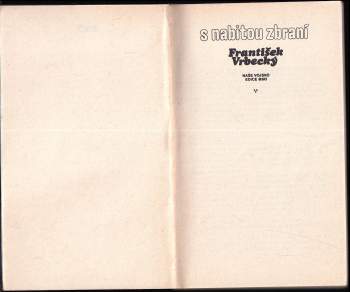 Zdeněk Šaroch: S nabitou zbraní