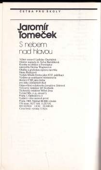 Jaromír Tomeček: S nebem nad hlavou