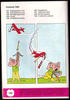 Ljuba Štíplová: S větrem o závod  - Čtyřlístek 169