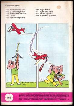 Ljuba Štíplová: S větrem o závod  - Čtyřlístek 169