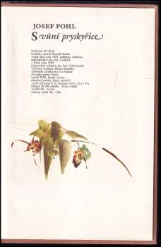 Josef Pohl: S vůní pryskyřice