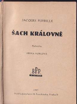 Jacques Futrelle: Šach královně