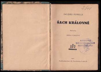 Jacques Futrelle: Šach královně