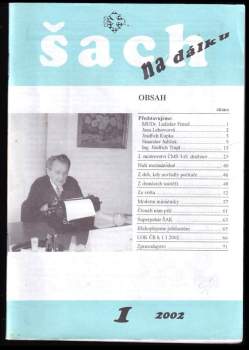 Šach na dálku, ROČNÍK VI., Číslo 1