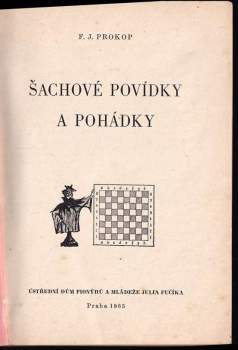 František Josef Prokop: Šachové povídky a pohádky