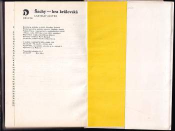 Ladislav Alster: Šachy - hra královská