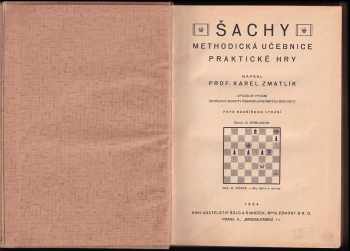 Karel Zmatlík: Šachy
