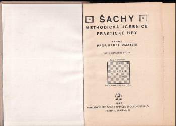 Karel Zmatlík: Šachy