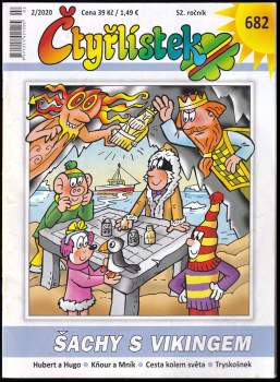 Šachy s vikingem , Čtyřlístek 682