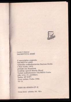 Louis L'Amour: Sackettova země