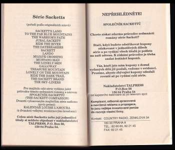 Louis L'Amour: Sackettův cejch