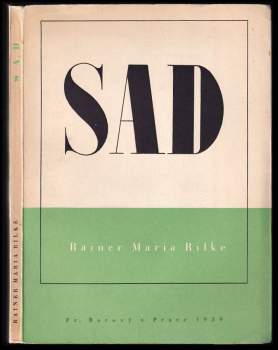 Rainer Maria Rilke: Sad