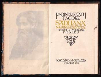 Rabíndranáth Thákur: Sádhaná
