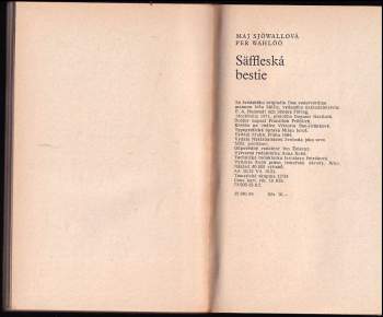 Maj Sjöwall: Säffleská bestie