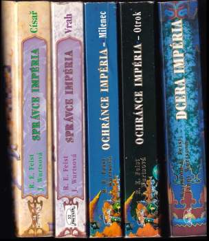 Sága o Impériu 1 - 5 - KOMPLETNÍ SÉRIE - Dcera Impéria + Ochránce Impéria - Otrok + Ochránce Impéria - Milenec + Správce Impéria - Vrah + Správce Impéria - Císař