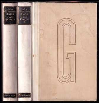 Sága rodu Forsytů : Díl 1-2 : Díl 1-2 (Bohatec + Moderní komedie) - John Galsworthy, John Galsworthy, John Galsworthy (1931, Aventinum) - ID: 688099
